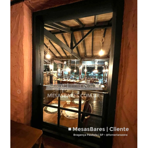 MesasBares | Cliente - Razera Pizzaria e Cervejaria - Bragança Paulista - SP